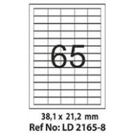 Etichete autoadezive 65/A4 38.1x21.2 mm