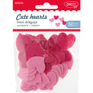 Inimioare autoadezive din pasla Cuore