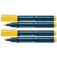 marker permanent schneider maxx 130 galben
