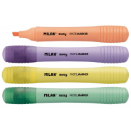 Marker evidentiator Milan Sway Pastel 4 culori