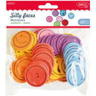 Mutrisoare colorate spuma autoadeziva Daco