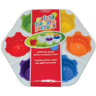 Paleta cu pahare pictura Daco