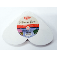 Panza pictura pe carton inima Daco set 5 bucati