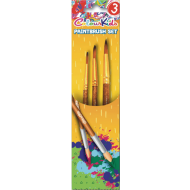 Pensule scolare 3 set ColourKids