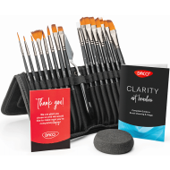 Pensule set 15+1 Clarity Daco PN2915