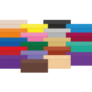 Plic colorat DL 120g - roz sidefat