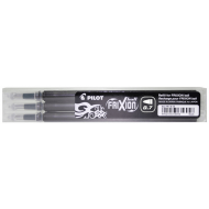 Rezerve Pilot FriXion 0.7 mm 3buc/set - negru