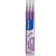 Rezerve Pilot FriXion 0.7 mm 3buc - violet