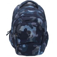 Rucsac Herlitz Zipper Pro Gray Army
