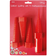 Sablon quilling set 4 multifunctional Daco