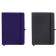 Agenda nedatata A5 160 pagini Daco AN506 - gri, mov