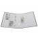 Biblioraft plastifiat 7.5 cm Daco Roz