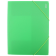 Mapa plastic cu elastic A4 Daco - Verde deschis