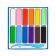 Plastilina 12 culori Deli 240g