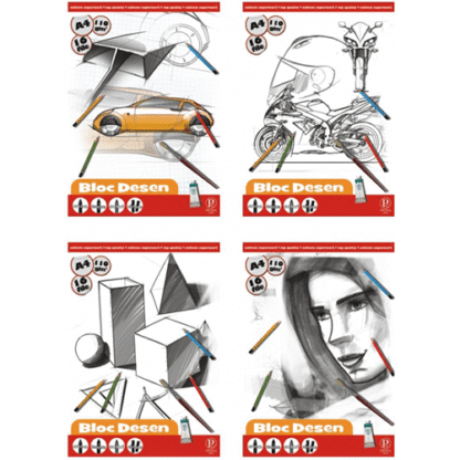 Bloc desen A4
