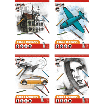 Bloc desen A4