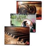 Caiet muzica Pigna, 24 file