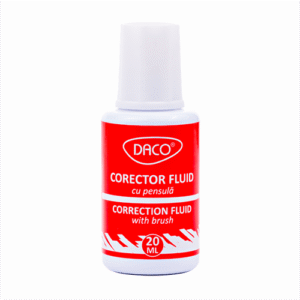 Corector fluid cu pensula Daco