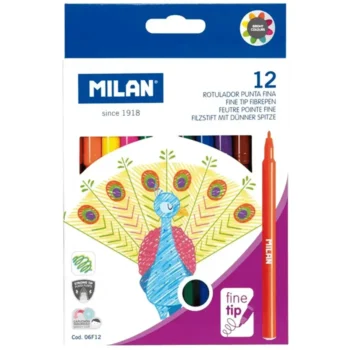 Carioci Milan 12 culori varf fin