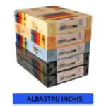Carton colorat 160g A4 albastru inchis