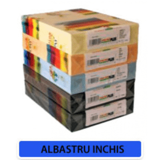 Carton colorat 160g A4 albastru inchis