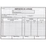 Dispozitie de livrare A5