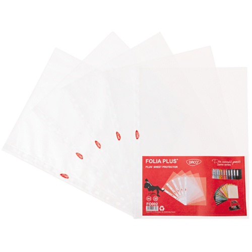 Folie protectie documente Daco Plus 100buc