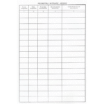 Registru intrare iesire A4