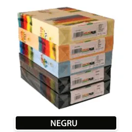 Carton colorat A4 160g - negru Carton colorat A4 160g - negru