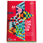 Carton colorat asortat A4 160g 5 culori 30coli