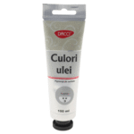 Culori ulei 100ml Daco - Argintiu
