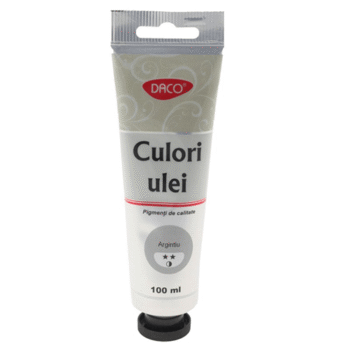 Culori ulei 100ml Daco - Argintiu