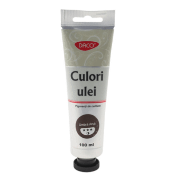 Culori ulei 100ml Daco - Umbra Arsa