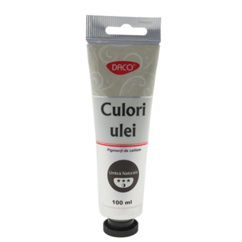 Culori ulei 100ml Daco - Umbra Naturala