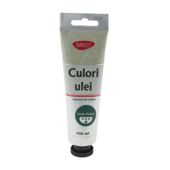 Culori ulei 100ml Daco - Verde Viridian