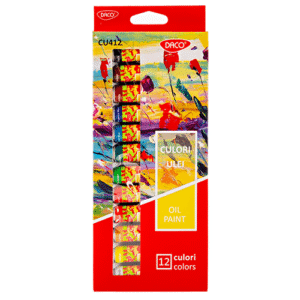 Culori ulei Daco 12 culori 12ml