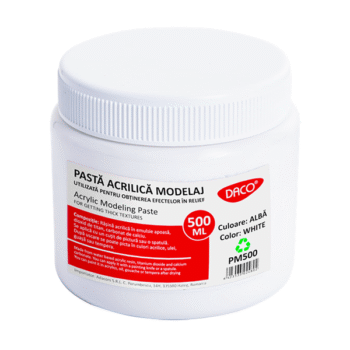 Pasta acrilica relief 500ml Daco