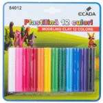Plastilina 12 culori Ecada