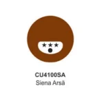 Culori ulei 100ml Daco - Sienna Arsă