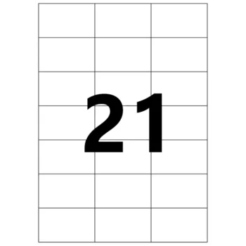 Etichete autoadezive Quick 21 A4 70 x 42.4 mm