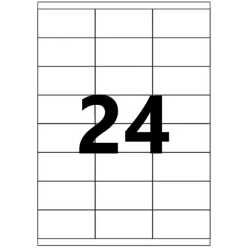 Etichete autoadezive Quick 24 A4 70 x 35 mm