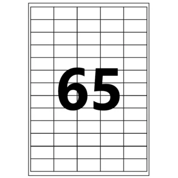 Etichete autoadezive Quick 65 A4 38 x 21.2 mm