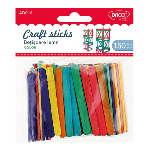 Betisoare din lemn colorat Daco