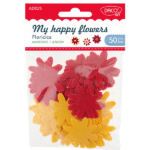 Flori din pasla autoadeziva Floricica Daco