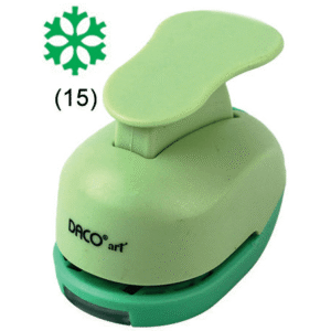Perforator cu model 1.8 cm Fulg de nea (15)
