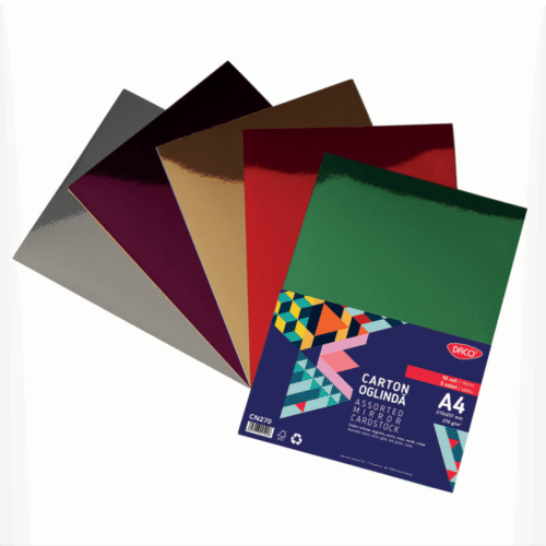 Carton oglinda A4 270g 5 culori