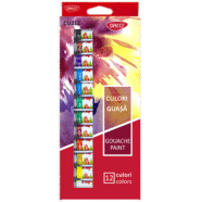 Culori guasa Daco 12 culori 12ml