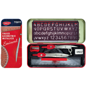 Trusa geometrie metalica Eminent Daco