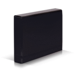 Mapa cu elastic din carton 341 - negru 55mm