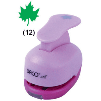 Perforator cu model 1cm - Frunza artar (12)